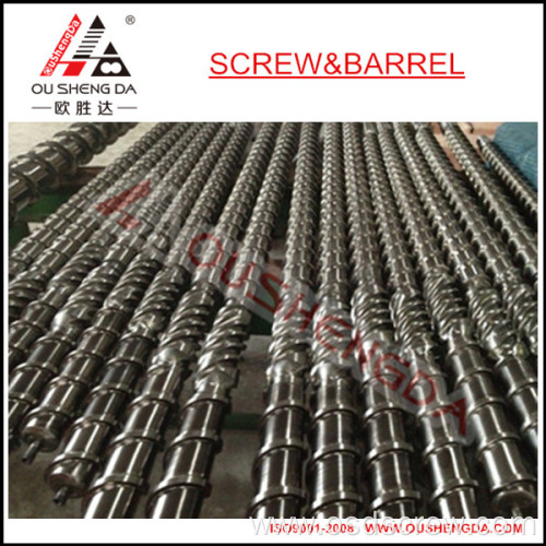 extruder screw barrel / extruder screw barrel for PVC PP UPVC CPVC profile extruder line/ single screw barrel